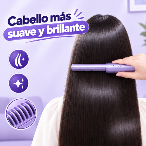 Nuevo Peine Alisador Inalámbrico Mini, Portátil y Para Viajes.